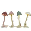 Decoro Per Albero Fungo Luminoso Con Led 30 Cm A Batteria