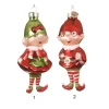 Elfo Glass 2Ass Colore Christmas R