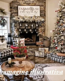 Festone Innevato 270Cm 200 Tips