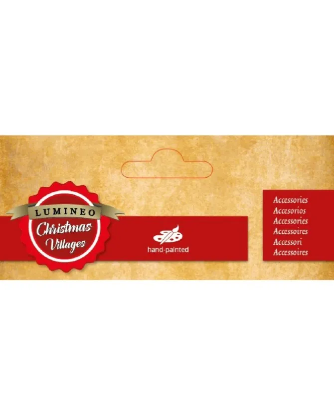 Figurine Polyresin Skiing Family Indoor