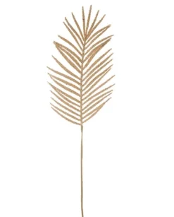 Foglia Cycas Polyfoam 90Cm Oro Per Decorazioni Di Natale