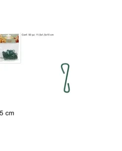 Ganci Per Albero Di Natale Confezione 50 Pz 5Cm