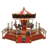 Giostrina Di Natale Carosel Con Luci E Suoni 28,5X35,5X28 Cm