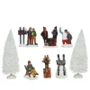 Kit 8 Figure Per Paesaggio, Villaggio,Giostrina