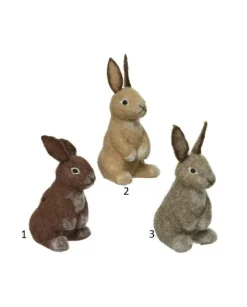 Lana Di Coniglio 3 Col Colore Assortedmisura L10.00-W9.00-H20.00Cm