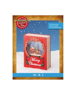 Libro Delle Fiabe Con Sfera Luminosa Ad Acqua Con Luce Calda A Led