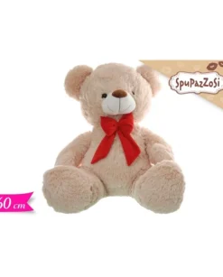 Orso Con Fiocco 60Cm Per Natale
