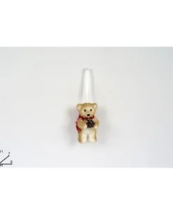 Orso Con Sciarpa E Pigna 11Cm