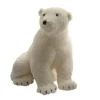 Orso Polare Con Pelliccia 30X76X41Cm
