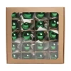 Pallina Di Vetro Lucida Verde 30Mm Per Albero Di Natale 1Pz