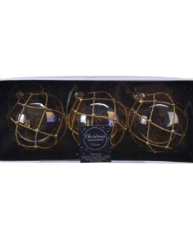 Palline Pearl Pattern 2Ass Confezione 3 Pz