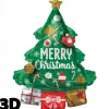 Palloncino Mylar Albero Di Natale 63X86Cm