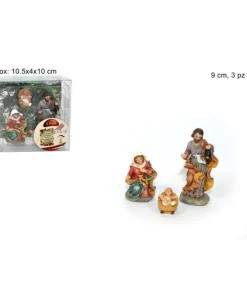 Pastore Statuine Nativita 9 Cm Di Resina Per Presepe