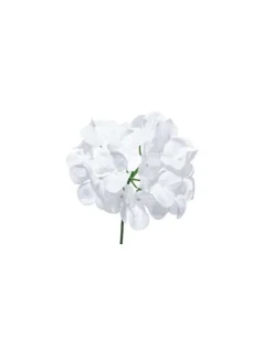 Pick Ortensia H19 O12 Bianca Per Allestimenti E Decorazioni Di Natale