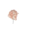 Pick Ortensia Innevata 19Cm Cipria Per Decorazioni Natalizie