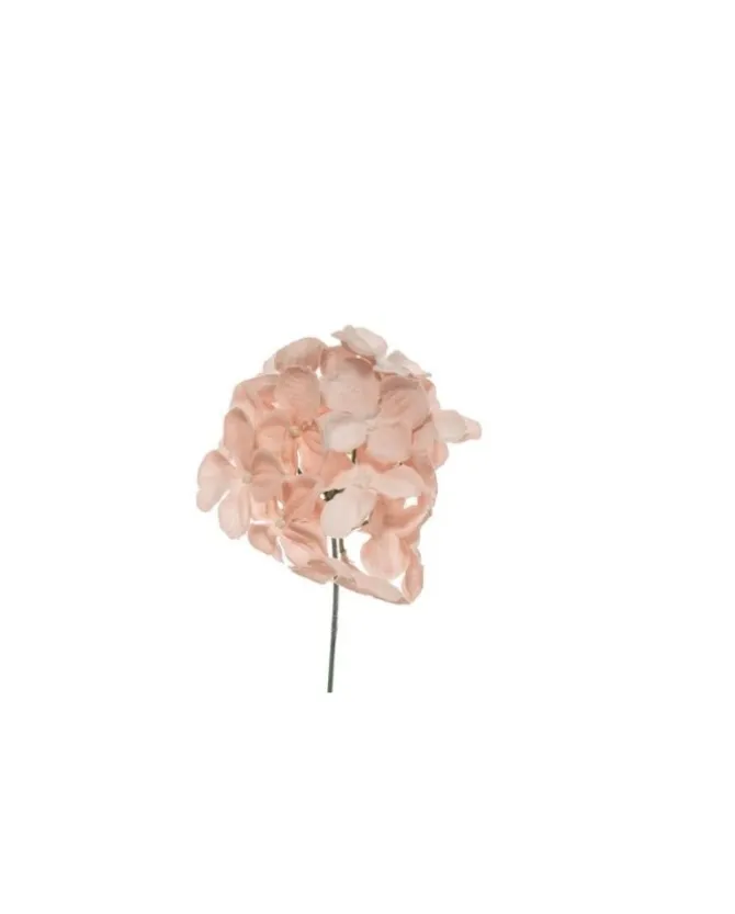 Pick Ortensia Innevata 19Cm Cipria Per Decorazioni Natalizie