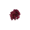 Pick Ortensia Innevata 21Cm Burgundy Per Decorazioni Di Natale