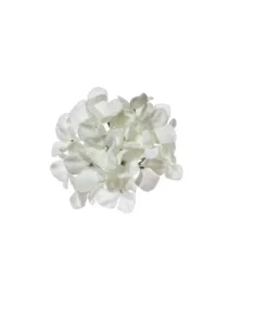 Pick Ortensia Innevata 21Cm Bianca Per Decorazioni Di Natale