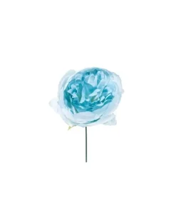 Pick Peonia O11Cm H19Cm Blu Per Decorazioni Di Natale