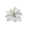 Pick Poinsettia Innevvata In Pvc Bianca 23Cm
