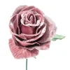 Pick Rosino Deluxe Velvet 16Cm Rosa Per Decorazioni Natalizie