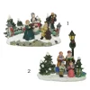 1Pz Figure Personaggi Per Villaggi E Giostrine Natalizie