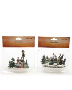 1Pz Figure Personaggi Per Villaggi E Giostrine Natalizie