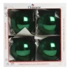 1Pz Pallina Di Vetro Tinta Unita Verde Lucido 100Mm
