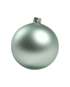 1Pz Pallina Di Vetro Tinta Unita Tiffany Opaco 80Mm