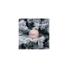 1Pz Pallina Sfera Di Vetro Liscia 120Mm Per Albero Di Natale Rosa