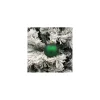 1Pz Pallina Sfera Di Vetro Liscia 120Mm Per Albero Di Natale Verde