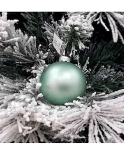 1Pz Pallina Sfera Di Vetro Liscia 60Mm Per Albero Di Natale Tiffany