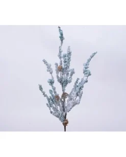 Rametto Decorativo Innevato 60 Cm