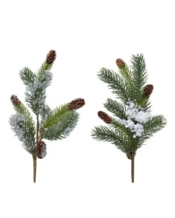 Ramo Pino Innevato 2 Modelli Assortiti 60 Cm