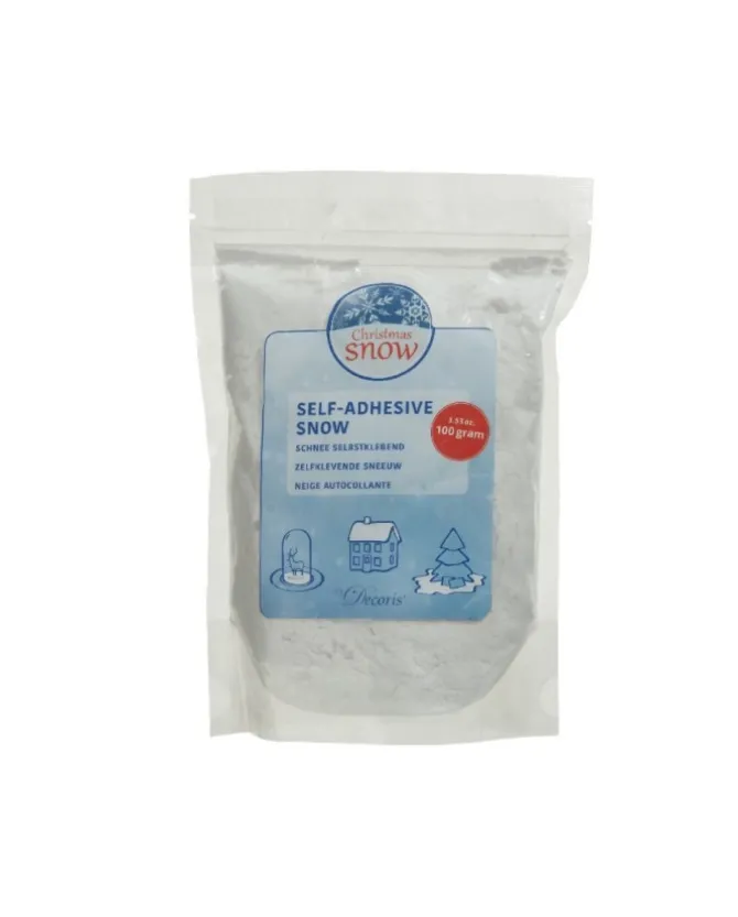 Sacchetto Di Neve Auto Adesiva 100Gr Per Albero Di Natale