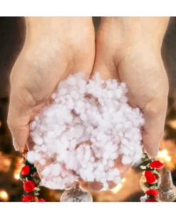 Sacchetto Fiocchi Di Neve A Batuffolo