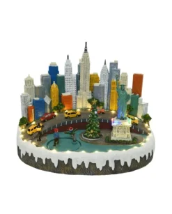 Scenario, Paesaggio, A Led New York Scena Stabile Per Interni