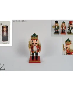 Soldato Schiaccianoci Legno Cm20 3Ass Sb