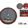 Tappeto Per Albero Di Natale Diametro 100Cm