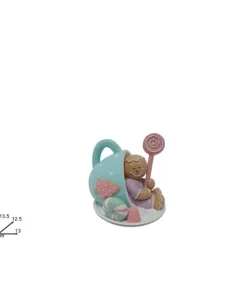 Tazzina Rovesciata Con Omino Di Marzapane