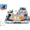 Villaggio Giostrina Di Natale Con Treno E Funivia 69X57X40 Cm