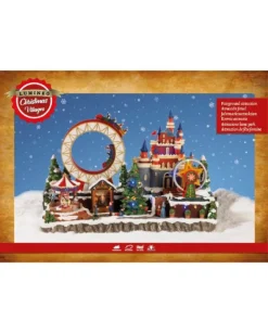 Villaggio Giostrina Lunapark Led Lun.25Cm X Lar.50Cm X Alt.33Cm Multi