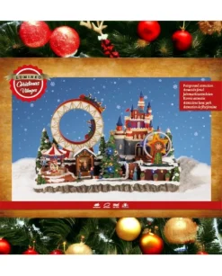 Villaggio Giostrina Lunapark Led Lun.25Cm X Lar.50Cm X Alt.33Cm Multi