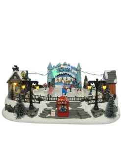 Villaggio Giostrina Pista Di Pattinaggio