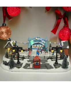 Villaggio Giostrina Pista Di Pattinaggio