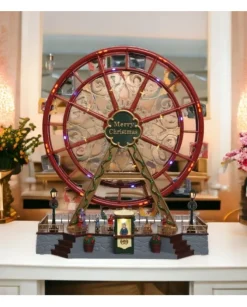 Villaggio Giostrina Ruota Panoramica Con Movimento Luci E Suoni